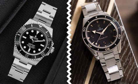 omega tag or rolex|Rolex submariner vs omega speedmaster.